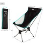 Aktive Silla plegable camping ultracompacta con cojín