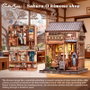 Maqueta Model Kit Miniature House Sakura O Kimono Shop 19 x 14 cm