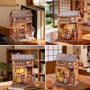 Maqueta Model Kit Miniature House Sakura O Kimono Shop 19 x 14 cm