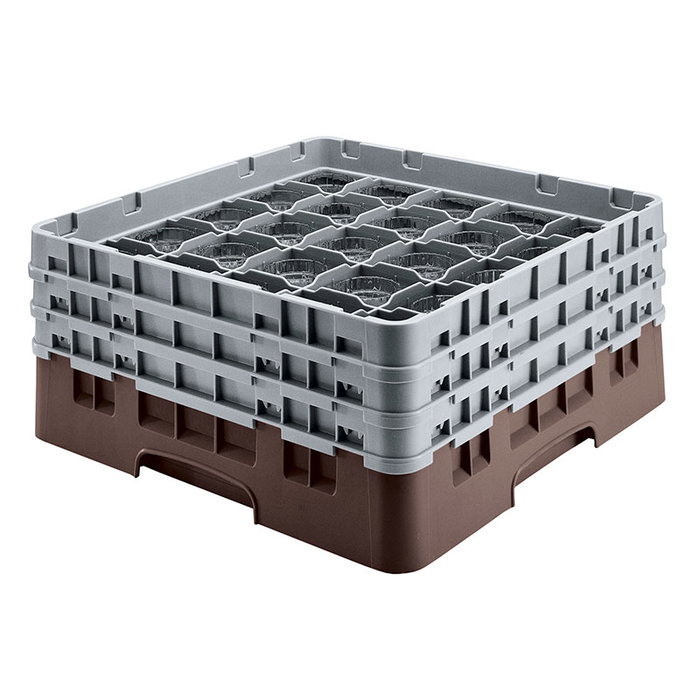 CAMBRO Cesta de lavado 36 comp. 2 alturas Castaño CAMBRO Cesta de lavado 36 comp. 2 alturas Castaño