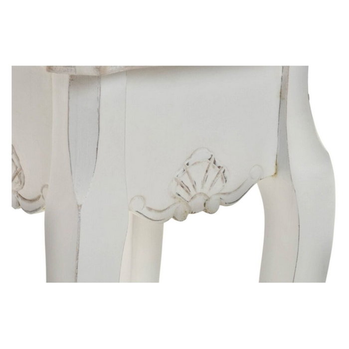 DKD Home Decor Set de 2 Mesitas Auxiliares de Abeto Natural