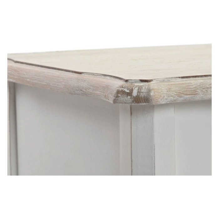 DKD Home Decor Set de 2 Mesitas Auxiliares de Abeto Natural
