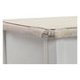 DKD Home Decor Set de 2 Mesitas Auxiliares de Abeto Natural
