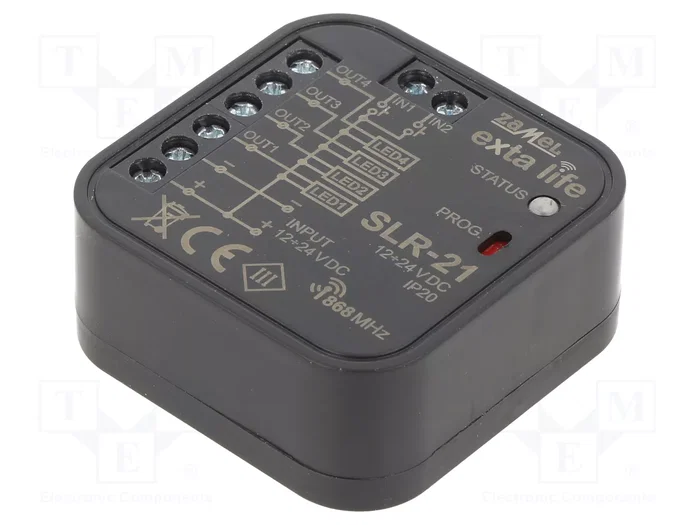 ZAMEL Controlador LED EXTA LIFE Smart Home 12-24VDC ZAMEL Controlador LED EXTA LIFE Smart Home 12-24VDC