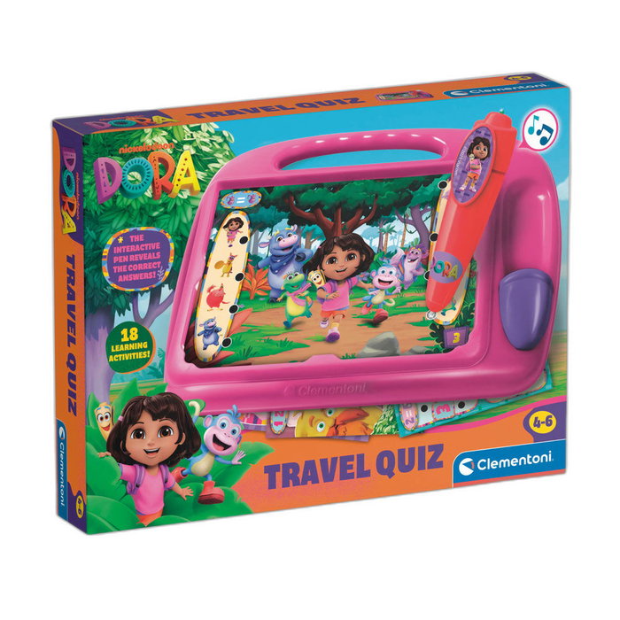 Clementoni Maletín Interactivo Dora la Exploradora