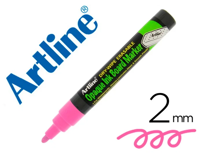 Artline EPD-4 Rotulador para Pizarra Rosa Fluorescente Punta Redonda 2 mm Artline EPD-4 Rotulador para Pizarra Rosa Fluorescente Punta Redonda 2 mm