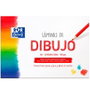 OXFORD Pack de 10 Láminas de Dibujo A4 Liso Blanco 130g
