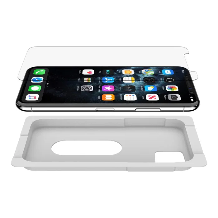 Belkin ScreenForce InvisiGlass Ultra Protector de Pantalla de Cristal para Apple iPhone 11 Pro Max / XS Max Belkin ScreenForce InvisiGlass Ultra Protector de Pantalla de Cristal para Apple iPhone 11 Pro Max / XS Max