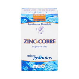 NEO Zinc-Cobre Microgranulos 50Cap.