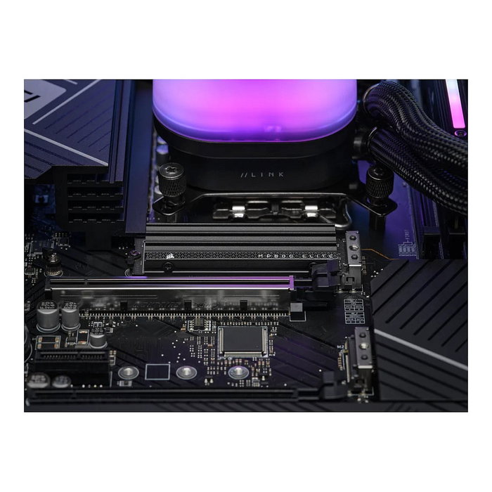 Corsair MP600 ELITE NVMe SSD 1TB M.2 2280 PCIe Gen4 x4, 3D TLC NAND, Disipador Térmico, Vel. Lectura 7000 MB/s, Vel. Escritura 6500 MB/s