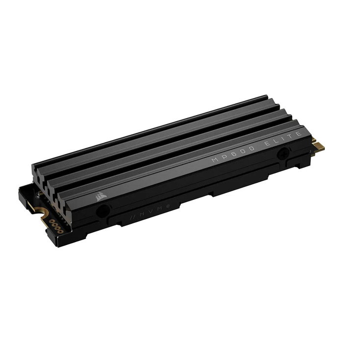 Corsair MP600 ELITE NVMe SSD 1TB M.2 2280 PCIe Gen4 x4, 3D TLC NAND, Disipador Térmico, Vel. Lectura 7000 MB/s, Vel. Escritura 6500 MB/s