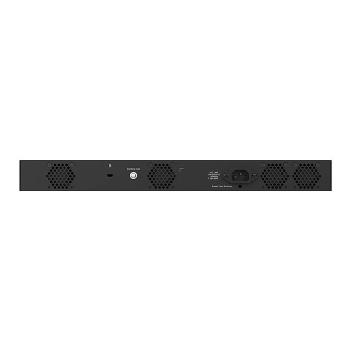 D-Link DMS-1250-28P/E Switch Gestionado L2, 24 Puertos PoE 2.5G, 4 SFP+, Montaje Rack, 200 Gbit/s, 475W PoE Budget