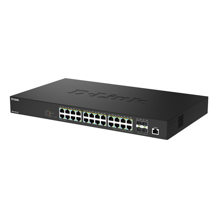 D-Link DMS-1250-28P/E Switch Gestionado L2 2.5G PoE con 4 puertos 10G SFP+