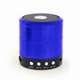 GEMBIRD Altavoz Mini Bluetooth Recargable con Micrófono, Azul