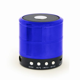 GEMBIRD Altavoz Bluetooth Portátil SPK-BT-08-B Azul