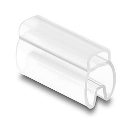 DeLOCK 80951 Marcador de cables transparente para 4 - 7 mm, 50 unidades