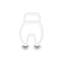 DeLOCK 80951 Marcador de cables transparente para 4 - 7 mm, 50 unidades
