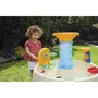 Little Tikes Spiral Wilet Mesa de Juego Blue Water para Niño y Niña desde 24 Meses PVC 73x73x77.5cm