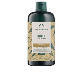 The Body Shop GINGER Champú Anticaspa Hidratante para Cuero Cabelludo Seco y Cabello Frágil - 400 ml