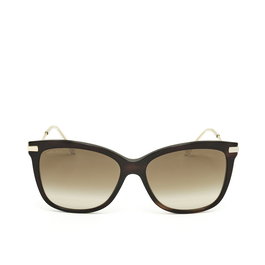 Jimmy Choo Gafas STEFF/S Gafas de Sol Rectangulares para Mujer, Acetato, Cristales 55 mm, Puente 16 mm, Varillas 145 mm