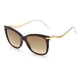 Gafas de Sol Mujer Jimmy Choo STEFF/SO Negro Dorado Ø 55 mm
