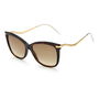 Gafas de Sol Mujer Jimmy Choo STEFF/SO Negro Dorado Ø 55 mm