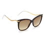Gafas de Sol Mujer Jimmy Choo STEFF/SO Negro Dorado Ø 55 mm