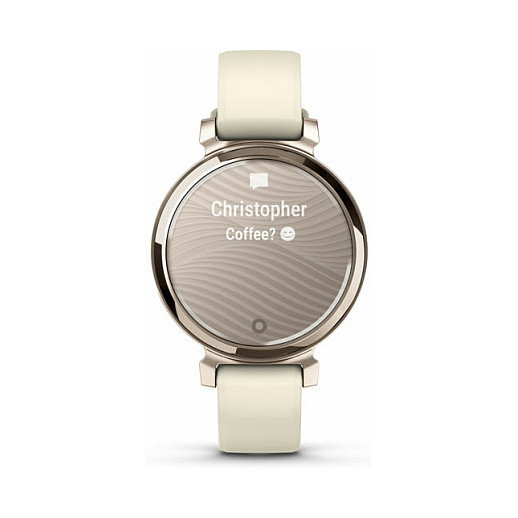Garmin Lily 2 Smartwatch Mujer, Pantalla Táctil con GPS, Batería 5 días, Monitor Frecuencia Cardíaca, Resistente Agua 5 ATM, Color Kokosnuss/Cremegold