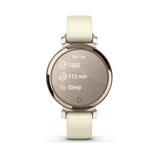 Garmin Lily 2 Smartwatch Mujer, Pantalla Táctil con GPS, Batería 5 días, Monitor Frecuencia Cardíaca, Resistente Agua 5 ATM, Color Kokosnuss/Cremegold