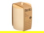 Berilo Bote Plástico Tapa Bambú Beige 9x13.2x9 cm (Set de 24)