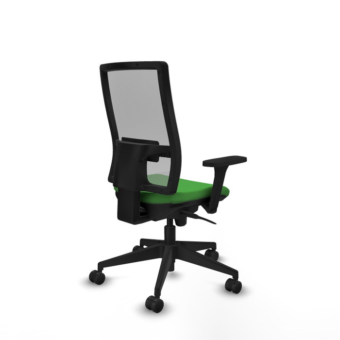 PIQUERAS Y CRESPO Silla de oficina Horna con mecanismo Sincro, Verde y Gris PIQUERAS Y CRESPO Silla de oficina Horna con mecanismo Sincro, Verde y Gris
