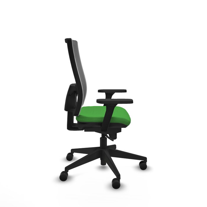 PIQUERAS Y CRESPO Silla de oficina Horna con mecanismo Sincro, Verde y Gris PIQUERAS Y CRESPO Silla de oficina Horna con mecanismo Sincro, Verde y Gris