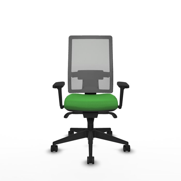 PIQUERAS Y CRESPO Silla de oficina Horna con mecanismo Sincro, Verde y Gris PIQUERAS Y CRESPO Silla de oficina Horna con mecanismo Sincro, Verde y Gris