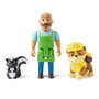 Spin Master Patrulla Canina Rubble Pack Figuras 6072996 con Mr. Porter y Zorro, Juguete +3 Años, Movil