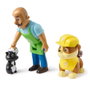 Spin Master Patrulla Canina Rubble Pack Figuras 6072996 con Mr. Porter y Zorro, Juguete +3 Años, Movil