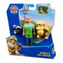 Spin Master Patrulla Canina Rubble Pack Figuras 6072996 con Mr. Porter y Zorro, Juguete +3 Años, Movil