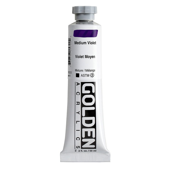 Golden Heavy Body Colores Acrílicos Violeta Medio 59 ml Golden Heavy Body Colores Acrílicos Violeta Medio 59 ml