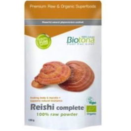 BIOTONA Reishi Complete Raw 150Gr. Bio Polvo de Seta Biológico