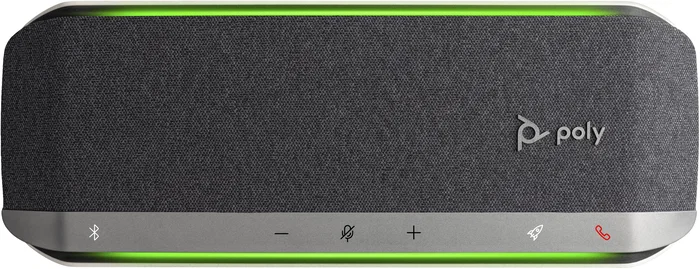 HP Poly Sync 40+M Altavoz Manos Libres Bluetooth y USB, Plata