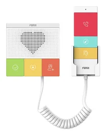 Fanvil Y501-Y Portero Automático Intercomunicador SIP Blanco, Alámbrico, Frecuencia 433 MHz, 6 Botones, Para Pared