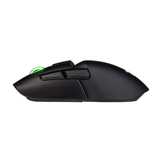 Thermaltake Argent M5 Ratón Gaming Inalámbrico Ambidiestro RGB, Sensor Óptico PMW-3335 16000 DPI, Bluetooth 5.0 y 2.4 GHz RF, 8 Botones Programables, Color Negro