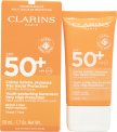 CLARINS Solar Crema Tacto Seco Rostro UVA/UVB50 50 ml
