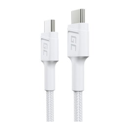 Green Cell Cable USB-C a USB-C GC PowerStream Blanco 0,3 m