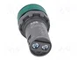 ABB Lámpara de control CL2 Verde 22mm LED