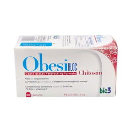 Bie3 Obesiblock Slimcaps Chitosan 80 Cápsulas