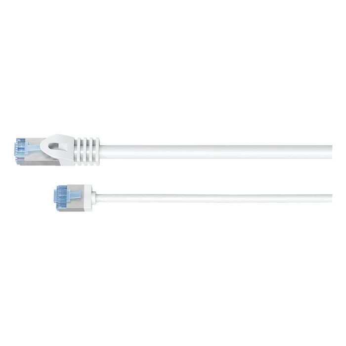 Goobay Ultraflexibles Cat.6a Patchkabel slim U/FTP Blanco 0,5m Goobay Ultraflexibles Cat.6a Patchkabel slim U/FTP Blanco 0,5m