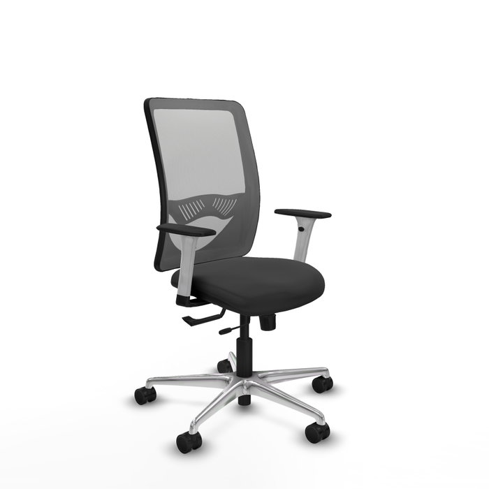 PIQUERAS Y CRESPO Silla de oficina Zulema Gris con mecanismo Sincro/Traslack PIQUERAS Y CRESPO Silla de oficina Zulema Gris con mecanismo Sincro/Traslack
