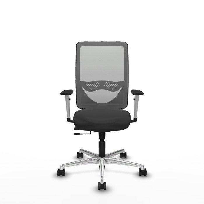 PIQUERAS Y CRESPO Silla de oficina Zulema Gris con mecanismo Sincro/Traslack PIQUERAS Y CRESPO Silla de oficina Zulema Gris con mecanismo Sincro/Traslack