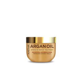 Kativa Mascarilla Reparadora Aceite de Argán 300ml Cabello Suave y Brillante