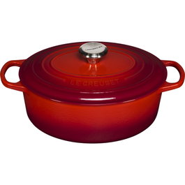 Le Creuset Signature Casserole Oval 29 cm Cerise